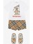 Cedar Thomas Bear Baskılı Beyaz Pamuklu Kısa Kollu Unisex Çocuk T-Shirt 4