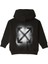 Siyah Kapüşonlu Erkek Çocuk Sweatshirt 2
