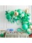 Yeşil Yapraklı 44 Adet Balon Kiti 2