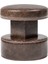 Nova Stool Kahverengi Vintage Deri Puf 1