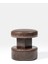 Nova Stool Kahverengi Vintage Deri Puf 2