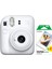 Instax Mini 12 Beyaz Fotoğraf Makinesi + 20'li Mini Film Seti 1