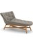 Mbrace Gri Rattan Daybed Bahçe Koltuğu 1