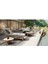 Mbrace Gri Rattan Daybed Bahçe Koltuğu 2