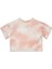 Açık Pembe Kız Çocuk Cropped T-Shirt 1