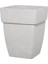 Polystone Beyaz Saksı 1