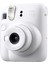 Instax Mini 12 Beyaz Fotoğraf Makinesi + Şeffaf Kılıf Seti 2
