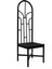 Longback Siyah Bambu Sandalye 4