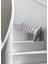 Twist Lila Ahşap Tablalı Metal Tabure 2