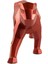 Panther Kırmızı Porselen Heykel 6