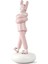 Embraced Pembe Porselen Heykel 1