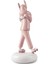 Embraced Pembe Porselen Heykel 3