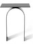 Curve No 1 Mat Siyah Metal Yan Sehpa 2