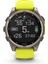 Fenix 8 47 mm Solar Sapphire Titanyum Amp Sarı/grafit Silikon Kayışlı Akıllı Saat 8