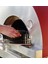 Single Odun Ateşli Kırmızı Pizza Fırını 2