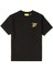 Siyah Logo Detaylı Erkek Çocuk T-Shirt 1