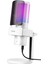 Ampligame A9 USB Rgb Beyaz Oyuncu Bilgisayar Mikrofonu 1