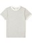 Gri Logo Nakışlı Erkek Çocuk T-Shirt 1