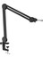 BM63 Masaüstü Siyah Mikrofon Standı 1