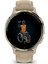 Venu 3s Soft Gold French 41MM Gri Deri Kayışlı Akıllı Saat 6