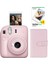 Instax Mini 12 Pembe Fotoğraf Makinesi + 20'li Film ve Laporta Albüm Seti 1