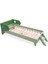 Pavri Bed Masif Koyu Yeşil Çocuk Yatak 90X190 cm 2