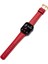 Apple Watch 38/40/41 mm Magenta Deri Akıllı Saat Kordon 2