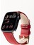 Apple Watch 38/40/41 mm Magenta Deri Akıllı Saat Kordon 4