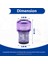 Slim Vakumlar ve Detect Vakumlar Için 4 Paket V12 Filtre Yedeği, Parça NO.971517-01 (Yurt Dışından) 2