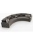 Moon Gri Oval Kanepe 2