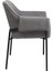 Armrest Bess Gri Sandalye 8