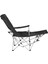 Catamarca Lounger Deluxe Katlanabilir Siyah Doğa Sandalyesi 2