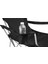 Catamarca Lounger Deluxe Katlanabilir Siyah Doğa Sandalyesi 5