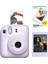 Instax Mini 12 Lila Fotoğraf Makinesi + 20'li Mini Film ve Çerçeve Seti 1