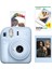Instax Mini 12 Mavi Fotoğraf Makinesi + 20'li Mini Film ve Çerçeve Seti 1