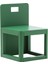 Rectangle Tubi Chair Yeşil Çalışma Sandalyesi 3