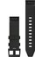 Quickfit Siyah Deri 22 mm Akıllı Saat Kordon 2