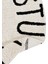 Round Abc Natural-Siyah Çocuk Odası Halısı 150 cm 2