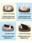 Yeşil Şönil Kumaşlı Kedi ve Küçük Irk Köpek Yatağı 4
