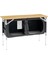 Padres Double Kitchen Table Gri Portatif Kamp Mutfağı 8