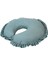 Teal Indigo Pamuklu Fırfırlı Bebek Emzirme Yastığı 1