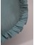Teal Indigo Pamuklu Fırfırlı Bebek Emzirme Yastığı 6