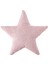 Star Pembe Pamuklu Yastık 54 x 54 cm 1