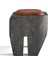 Sculpt Stool Concrete Gri Tabure 1