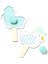 Sammy The Seagull Mavi Unisex Çocuk Raket Seti 3