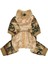 Bylur Jumpsuit Bej Tasmalı Köpek Tulumu 2