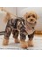 Bylur Jumpsuit Bej Tasmalı Köpek Tulumu 3