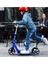 Cruiser LED Mavi 2 Tekerlekli Scooter 6