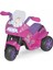 Little Singer Pembe 6V Çocuk Akülü Motosiklet 5
