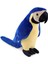 Plush Mavi Papağan Peluş Oyuncak 35 cm 1